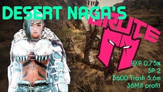 Desert Nagas Grinding Spot Review [ BDO 2020 ]