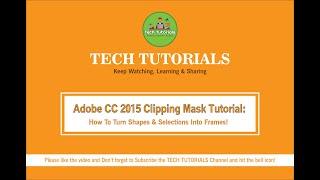 Illustrator: How To Turn Shapes & Selections Into Frames! (Clipping Mask Tutorial) Tech Tutorials 20