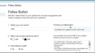 Video How To Install The Twitter Follow Button On Your Wordpress Blog
