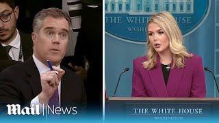 NBC's Peter Alexander clashes with new White House press secretary Karoline Leavitt