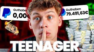 Als Schüler/Student 200€ Tag Verdienen  (4 Besten Wege - Als 14-18 Jährige Online Geld Verdienen)