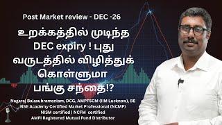 DEC 26 | #PostMarketReport | Stock Master Nagaraj | Trading | Nifty | Banknifty | Levels |