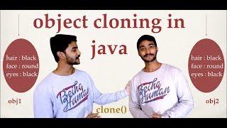 Object cloning in java ||  DIFFERENT ways to create an OBJECT || Part 4 || clone( )
