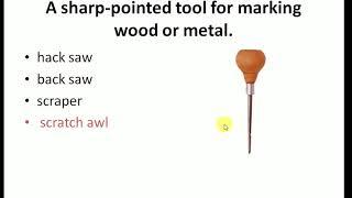 CARPENTER/SHIPWRIGHT WOOD HAND TOOLS 50 MCQ BITS WITH EXPLANATION|NCVT,DGT,NAC||DREAMJOB STUDY