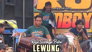 LEWUNG!! KENDANGANE CAK ATENG PUENAKK.. JARANAN ROGO SAMBOYO PUTRO Live Jagul Ngancar Kediri