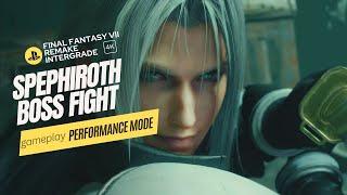 Final Fantasy VII Remake Intergrade: Sephiroth Boss Fight PS5 Performance Mode 4K