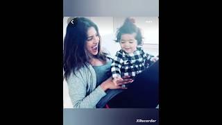 Priyanka Chopra playing with her cute Daughter #trending #viral #india #short #priyanka #bollywood