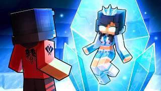 Becoming the SNOW QUEEN In Minecraft!