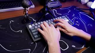 Gateron EF Grayish Tactile Switch Sound Test on TG67 Keyboard