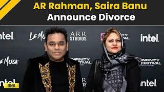 AR Rahman Divorce: AR Rahman, Wife Saira Banu To Separate After 29 Years, 'Tensions Have Created...'