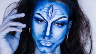 shiva makeup tutorial || shiva as art || Shiv Shankar || Mahadev || lord shiva||(shivratri special)