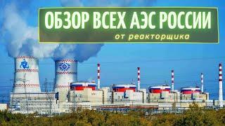 Обзор всех атомных станций России