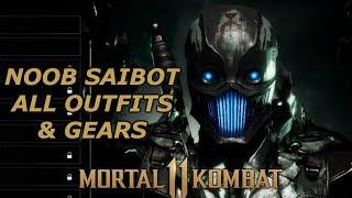 NOOB SAIBOT ALL GEARS AND SKINS MK11