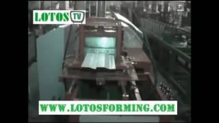 Metal siding wall panel roll forming machine