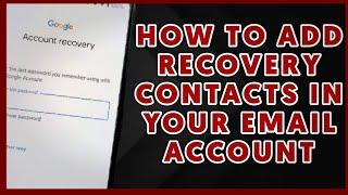 How To Add/Change Recovery Email/Phone Number In Your Google Account