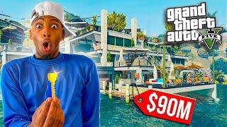 The Police Gave Me A $100,000,000 Mega Mansion After Snitching… GTA RP