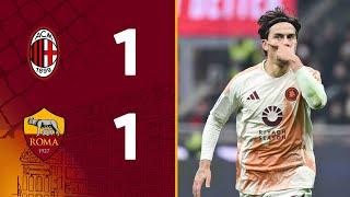 MILAN 1-1 ROMA | SERIE A HIGHLIGHTS 2024-25