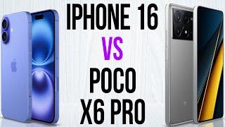 iPhone 16 vs Poco X6 Pro (Comparativo & Preços)