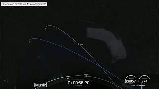 Starlink Mission. Pruebas directo AviaciondigitalTV