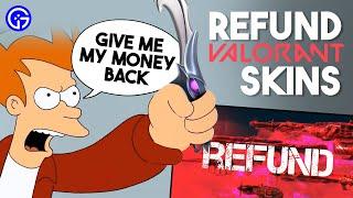 HOW TO REFUND SKINS IN VALORANT (2024) - GET YOUR MONEY BACK!