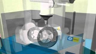 FANUC 5 Axes | 3D interference Check on a Milling Machine