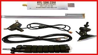 RTL-SDR Blog V3 R860 RTL2832U 1PPM TCXO HF Bias Tee SMA Software Defined Radio with Dipole Antenna
