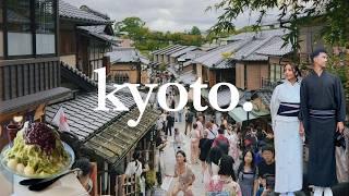 Japan Diaries  | 3 days in Kyoto, exploring temples, arashiyama, nishiki market, & more