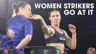 Women Strikers Go At It | Jackie Cataline vs Katharina Lehner | Power Slap 8 - Full Match