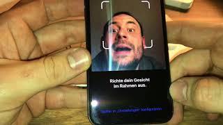 Apple iPhone X Face ID einrichten Apple iPhone 10 entsperren mit Gesichtserkennung Anleitung