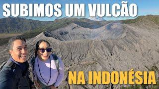 VULCÕES ATIVOS DA INDONÉSIA - SUBIMOS O MONTE BROMO!