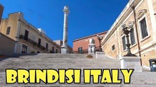 BRINDISI Italy - Touring a beautiful ancient city