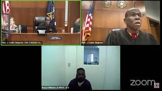 Judge Silences Defendant and Orders Immediate Jail and More...