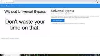 HOW TO INSTALL UNIVERSAL BYPASS | Bypass annoying ad links!