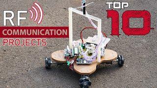 Top 10 Radio Frequency RF Communication Based Electronics Projects