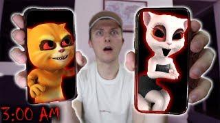 DO NOT CALL TALKING ANGELA AND TALKING GINGER AT 3 AM! (THEY WANT TO PLAY HIDE AND SEEK)