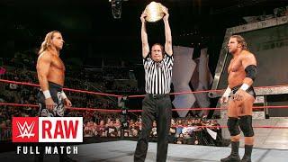 FULL MATCH: Triple H vs. Shawn Michaels – World Heavyweight Title Match: Raw, Dec. 29, 2003