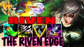 WILD RIFT RIVEN TOP GAMEPLAY | THE RIVEN EDGE - RIVEN BUILD RUNES