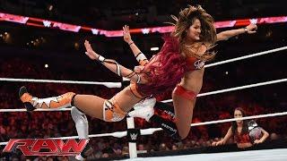 Nikki Bella vs. Sasha Banks: Raw, Aug. 17, 2015