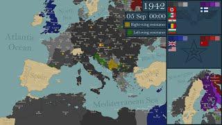 World War II - Western Front (1939-1945) - Every Day