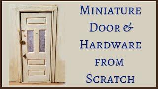 handmade miniature Door & Hardware • 1:12 Spider-Man diorama