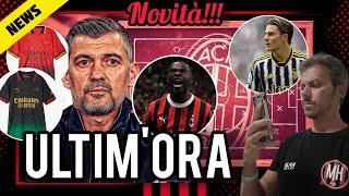 NOVITÀ MILANMESSAGGIO AL CLUBSCANDALONUOVA MAGLIA️TOMORI-FAGIOLI‼️NULLA DA PERDERE! Milan Hello