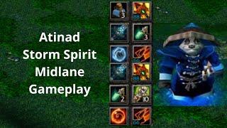 Dota 1 Atinad Storm Spirit Gameplay