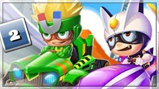 Auta - Roboty Na Start! Darmowe Gry Online: Happy Superhero Racing #2