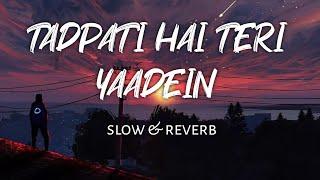 tadpati hai teri batein || slow & reverb || lofi beats