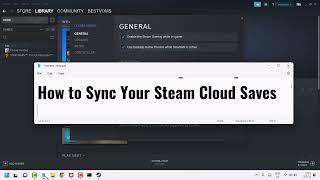 How to Sync Your Steam Cloud Saves