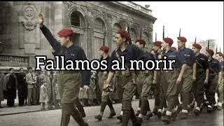 'Camisa azul' (blue shirt) - canción de la Falange marcha militar española.