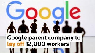 Google parent company to lay off 12,000 workers, memo says