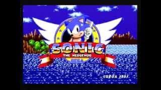 Sonic the Hedgehog Intro (Sega Genesis)