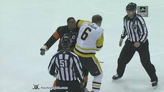 Wayne Simmonds vs Jamie Oleksiak Dec 1, 2018