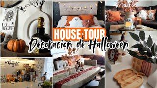 HOUSE TOUR PARA HALLOWEEN  toques de Halloween sin quitar la decoración de otoño + AOOLIA